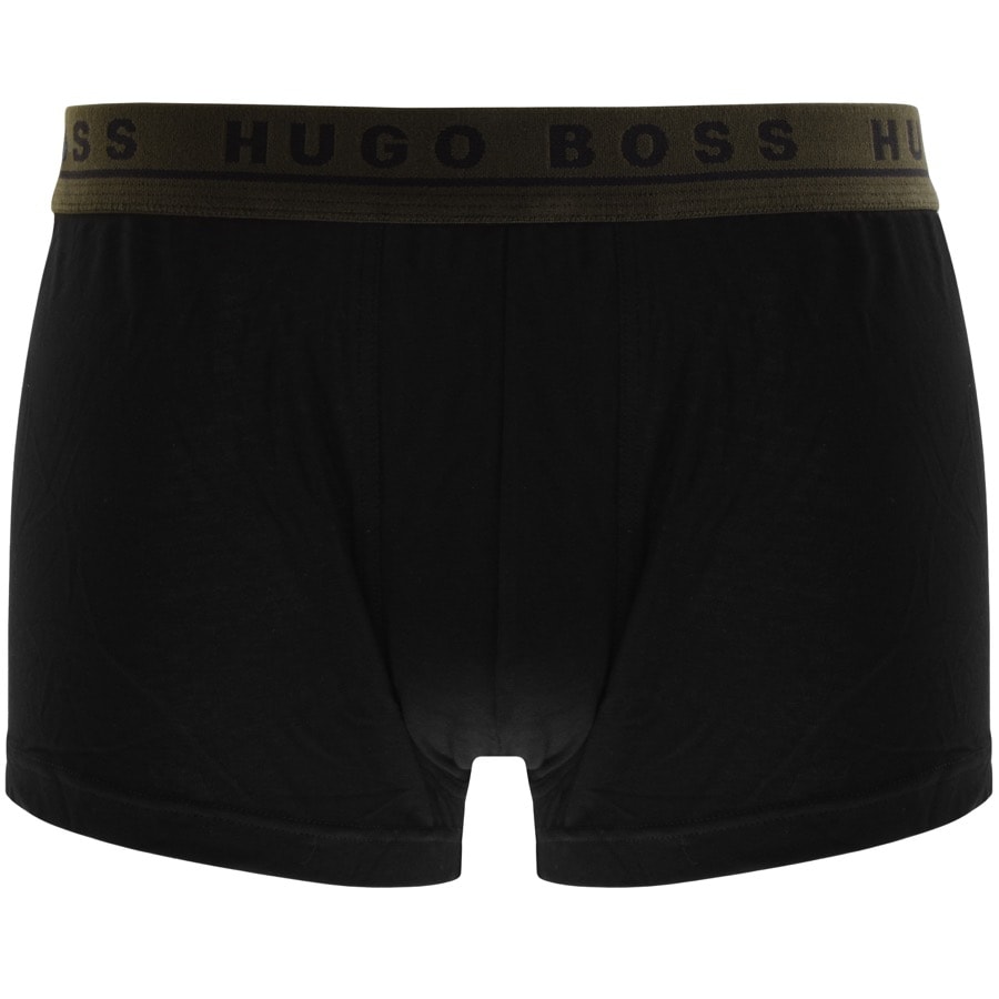 Alternative Image for ProductBOSS Underwear Triple Pack Trunks Black3